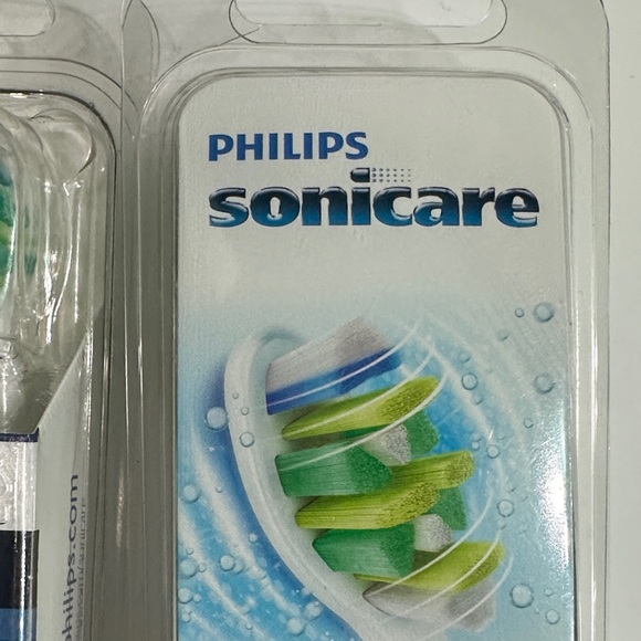 Philips Sonicare InterCare Brush Heads - Green and White NWT - Picture 2 of 3
